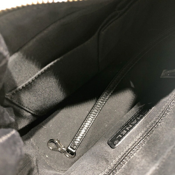 Chanel Gabriel De Small Hobo Bag Calf Navy Blue Black - Picture 12 of 16